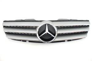 Mercedes® Grille Assembly, Chrome Silver, 2007-2009 (230)