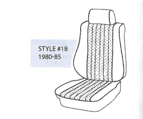 Performance Products - Mercedes® Front Leather Seat Cover Kit With Back Panel Skins, SL, 1972-1989 (107) - Image 5