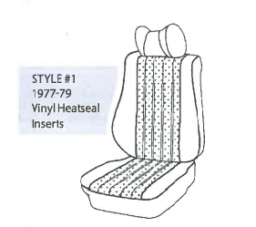 Performance Products® - Mercedes® Rear Seat Covers, Vinyl, Coupe/Sedan, 1977-1985 (123) - Image 2