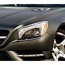 Mercedes® Headlight Trim Rings, Chrome, 2013 - 2018 (231)