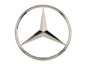 Mercedes® Trunk Lid Star Emblem, 2010-2016