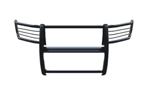 Performance Products® - Mercedes® Grille Guard with Uprights, Black Powder Coat on Steel, 1999-2010 (463) - Image 2