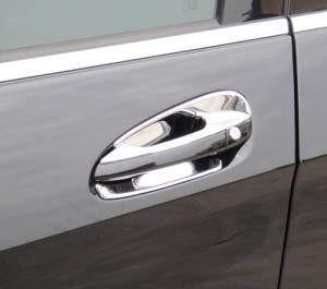 Mercedes® Door Handle Shell Set, Chrome, GLS-Class, 2017-2019 (166)