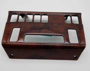Mercedes® Wood Climate Control Cover, Burlwood, 1994-1995 (124)