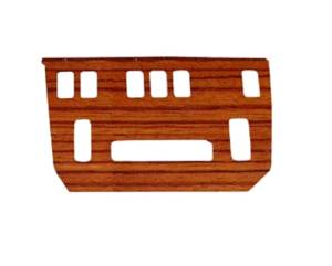 Mercedes® Wood Climate Control Cover, Burlwood, 1990-1994 (124)
