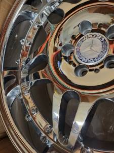 Performance Products® - Mercedes® Chrome Wheel, 20" x 9.5", Split Six-Spoke - Image 1