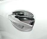 Mercedes® Door Handle Shells, Chrome, 2019-Up (167)