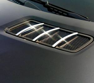 Mercedes® Hood Vent Trim, Chrome, GLE-Class, 2016-2019 (166)
