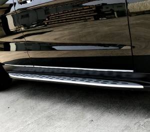 Mercedes® Side Bar Molding, Chrome, 4 Pieces, GLE-Class, 2016-2019 (166)