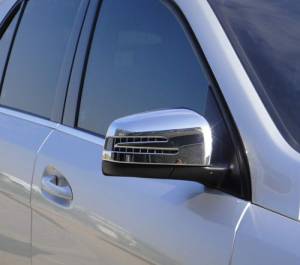 Mercedes® Mirror Covers, Chrome, ML-Class, 2012-2015 (166)