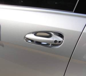Mercedes® Door Handle Shell Set, Chrome, ML-Class, 2012-2015 (166)