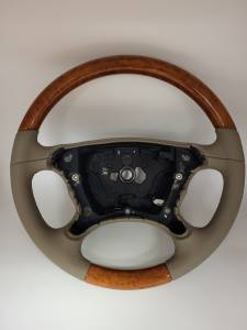 Performance Products® - Mercedes® Steering Wheel, Classic Style, Chestnut & Stone Leather, SL600/SL550, 2007-2008 - Image 2