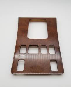 Performance Products® - Mercedes® Zebrano Shift Panel, Manual, Late 1981-1989 (126) - Image 1