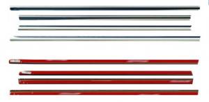 Performance Products® - Mercedes® Window Sill Trim Set, E-Class, 4-Piece, Stainless Steel, 1995-2002 (210) - Image 1