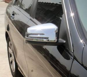 Mercedes® Chrome Mirror Covers, Sedan, 2011-2014 (204)