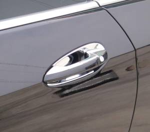 Performance Products® - Mercedes® Door Handle Shell Pair, Chrome, Coupe, 2010-2014 (207) - Image 2