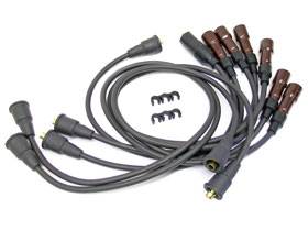 Mercedes® Spark Plug Wire Set, Push-On Type, With Shielded Plug Connectors, 1956-1969