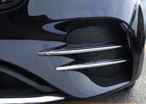 Mercedes® Front Bumper Trim Set, ABS Chrome, 2021 (213)