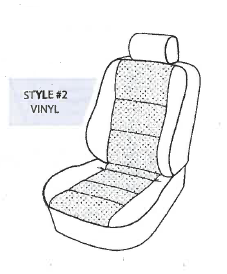 Performance Products® - Mercedes® Front Seat Cover Kit w/Back Panel Skins, Leather, C-Class Sedan, 1994-2000 (202) - Image 2