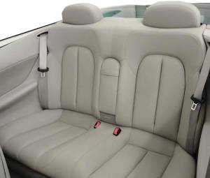 Mercedes® Rear Seat Cover Kit, Vinyl, CLK Coupe, 1998-2003 (208)