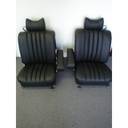 Mercedes® Armrest Cover, Leather, Double, 1965-1972 (109)