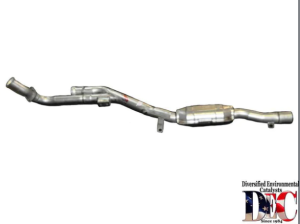 Mercedes® Catalytic Converter, Replacement, Right, Federal, 1996-1999 (140)