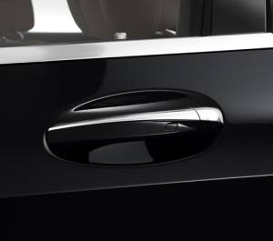 Mercedes® Door Handle Top Edge Covers, Chrome, Coupe, 2017-2023 (238)
