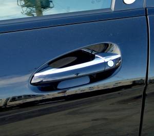 Mercedes® Door Handle Covers, Chrome, 2014-2018 (117)