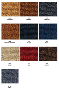 Mercedes® Interior Carpet Kit Multiloop, 1965-1973 (108)