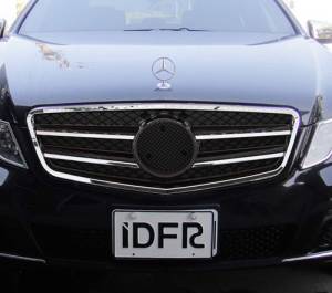 Mercedes® Sport Grille, Chrome/Black (Not For Distronic Cruise Control), 2010-2013 (212)
