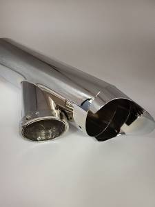 Performance Products® - Mercedes® Exhaust Tips, Chrome, 2007-2013 (221) - Image 3