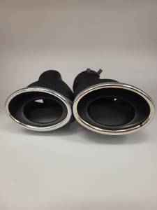 Performance Products® - Mercedes® Exhaust Tips, Chrome Quad Oval, 2003-2009 (211) - Image 1