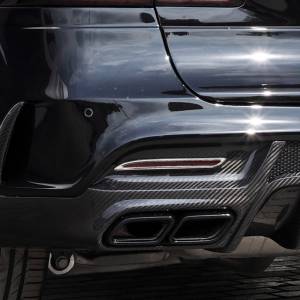 Mercedes® Rear Reflector Trim, Chrome, GLE-Class, 2016-2019 (166)