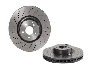 Mercedes® Brake Rotor, Front, 2003-2006 (215/220)