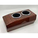 Mercedes® Center Console Cup Holder, Zebrano Wood, 1973-1989 (107)