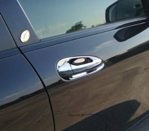 Mercedes® Door Handle Cavity Covers, Chrome, Sedan, 2012-2018 (218)