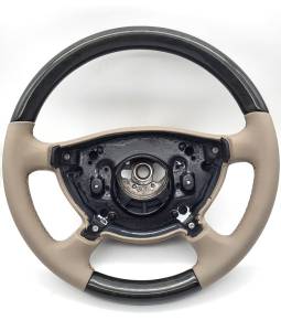 Performance Products® - Mercedes® Steering Wheel, Classic Style, Birdeye & Stone Leather, 2003-2009 (211) - Image 2