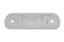 Mercedes® License Plate Light Lens, 1984-1991 (126)