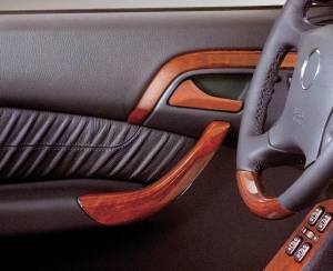 Performance Products® - Mercedes® Door Pull Closer Handle, Chestnut, Front and Rear Set, 2000-2002 (220) - Image 2