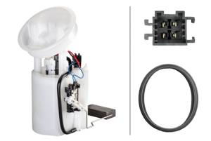 Mercedes® Electric Fuel Pump, Gas, Right, 4-Pin Connector, 2001-2002 (203)