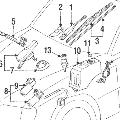 Linkage Wiper Transmission 1986-1995 (W124)