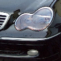 Mercedes® Front Bumper Molding, Left, Chrome, 2001-2007 (203)