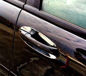 Mercedes® Door Handle Inserts, Chrome, Sedan, 2001-2007 (203)