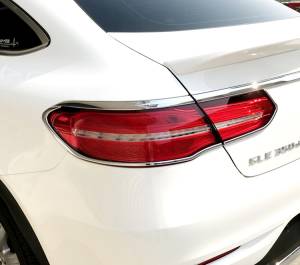 Mercedes® Taillight Trim Rings, GLE Coupe, 2016-2019 (292)