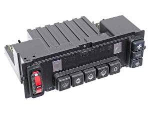 Mercedes® Air Conditioning Push Button Control Unit, Rebuilt, 1986-1987 (126)