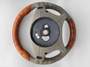 Performance Products® - Mercedes® Steering Wheel, Sport Style, Tiptronic, Chestnut And Stone Leather, 2007-2008 (230) - Image 2