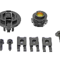 Mercedes® Headlight Mounting Installation Kit, 1986-1995 (124)