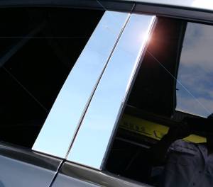 Performance Products® - Mercedes® Door Pillar Post Covers, Chrome, Sedan, 2015-2021 (205) - Image 2