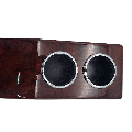 Mercedes® Cup Holder, Center Console, Burlwood, 1977-1985 (123)
