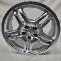 GENUINE MERCEDES - Mercedes® AMG® Silver Wheel, 18" x 7.5", Split Five-Spoke, 2006-2009 - Image 2